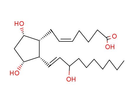 Molecular Structure of 36950-85-3 (20-ETHYL PROSTAGLANDIN F2ALPHA)