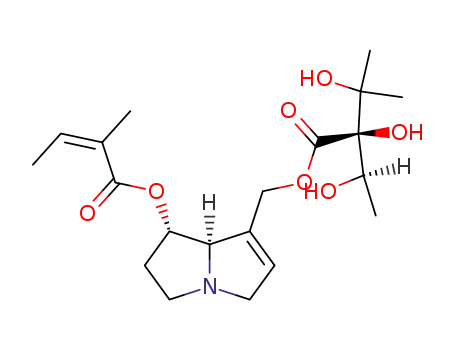 [(7S,8R)-7-(2-methylbut-2-enoyloxy)-5,6,7,8-tetrahydro-3H-pyrrolizin-1-yl]methyl (2S)-2,3-dihydroxy-2-[(1S)-1-hydroxyethyl]-3-methylbutanoate
