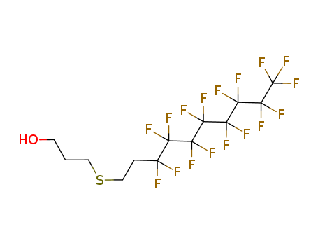 1-Propanol,3-[(3,3,4,4,5,5,6,6,7,7,8,8,9,9,10,10,10-heptadecafluorodecyl)thio]-