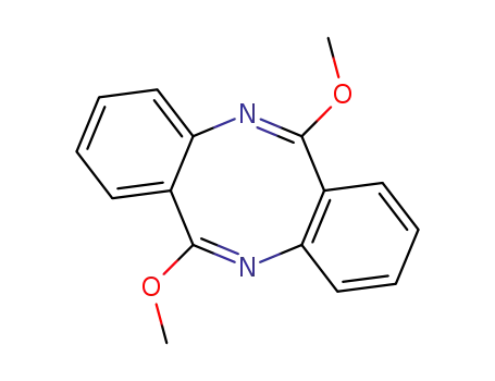 Molecular Structure of 36934-26-6 (6,12-dimethoxydibenzo[b,f][1,5]diazocine)