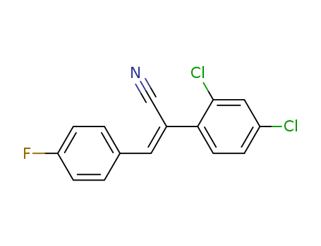 (Z)-2-(2,4-DICHLOROPHENYL)-3-(4-FLUOROPHENYL)ACRYLONITRILECAS