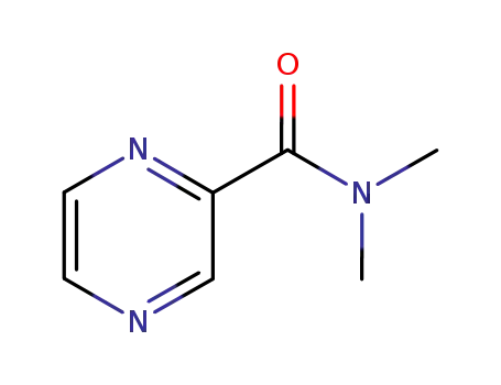 피라진카르복사미드, N,N-디메틸-(8CI,9CI)