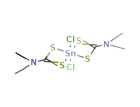 Tin,dichlorobis(diethylcarbamodithioato-S,S')- (9CI)