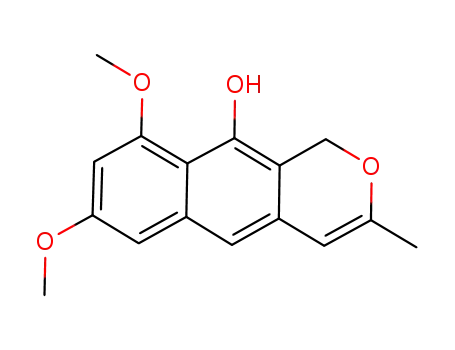7,9-dimethoxy-3-methyl-1H-benzo[g]isochromen-10-ol