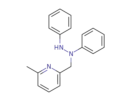 2-((1,2-Diphenylhydrazinyl)methyl)-6-methylpyridine