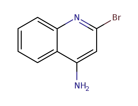 Molecular Structure of 36825-35-1 (4-AMINO-2-BROMOQUINOLINE)