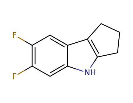 Cyclopent[b]indole, 6,7-difluoro-1,2,3,4-tetrahydro- (9CI)