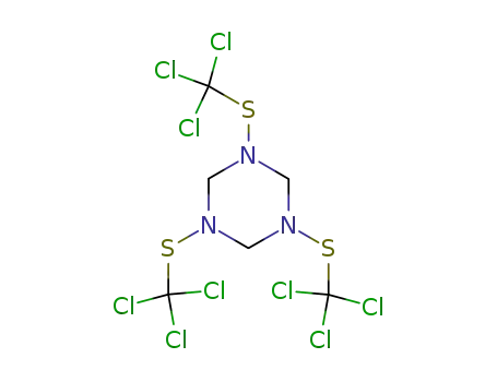 Hexahydro-1,3,5-tris[(trichloromethyl)thio]-1,3,5-triazine
