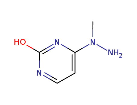 2-1H-PYRIMIDINONE,4-(1-METHYLHYDRAZINYL)-