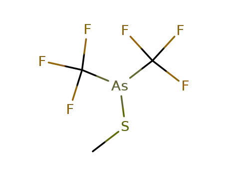 (CF<sub>3</sub>)2AsSCH<sub>3</sub>