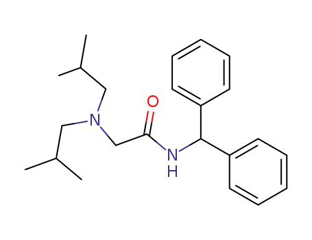 2-(비스(2-메틸프로필)아미노)-N-(디페닐메틸)아세트아미드