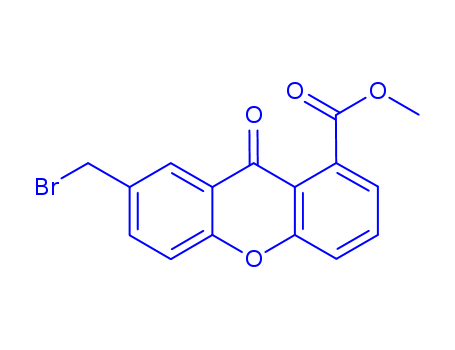 METHYL 7-(BROMOMETHYL)-9-OXO-9H-XANTHENE-1-CARBOXYLATE  CAS NO.328526-38-1