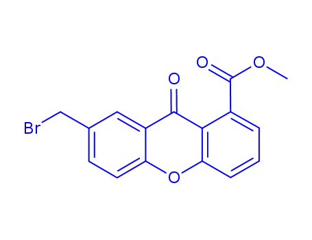7-(BROMOMETHYL)-9-OXO-9H-XANTHENE-1-카르복실산, 메틸 에스테르