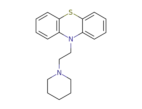 Molecular Structure of 3733-39-9 (10-(2-Piperidinoethyl)-10H-phenothiazine)