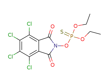 4,5,6,7-tetrachloro-2-diethoxythiophosphoryloxy-isoindoline-1,3-dione