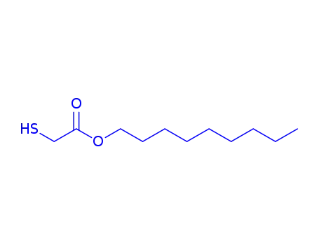 Molecular Structure of 3746-40-5 (nonyl mercaptoacetate)