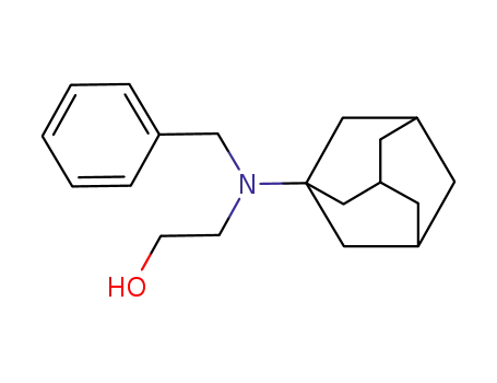 Molecular Structure of 79750-14-4 (N-benzyl-N-(2-hydroxyethyl)-1-adamantylamine)