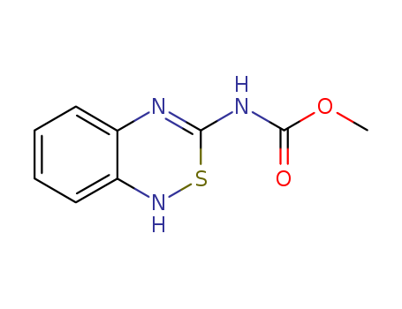 Carbamic acid,1H-2,1,4-benzothiadiazin-3-yl-, methyl ester (9CI)