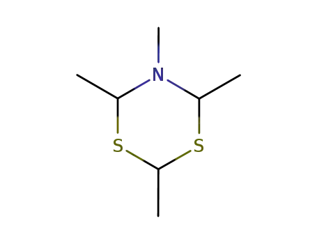 Molecular Structure of 37434-57-4 (Dihydro-2,4,5,6-tetramethyl-4H-1,3,5-dithiazine)