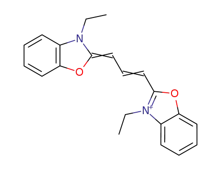 3-ethyl-2-[(1Z,3Z)-3-(3-ethyl-1,3-benzoxazol-2(3H)-ylidene)prop-1-en-1-yl]-1,3-benzoxazol-3-ium