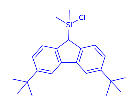 chloro-(3,6-ditert-butyl-9H-fluoren-9-yl)-dimethylsilane