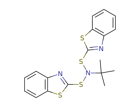 N,N-bis(1,3-benzothiazol-2-ylsulfanyl)-2-methylpropan-2-amine