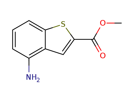 벤조[b]티오펜-2-카르복실산, 4-아미노-, 메틸 에스테르(9CI)