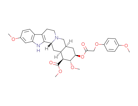 Molecular Structure of 3735-85-1 (Mefeserpine)
