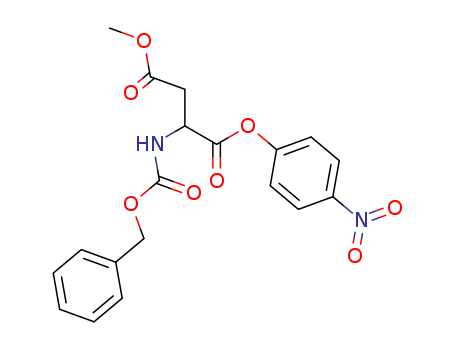 Asparticacid, N-carboxy-, N-benzyl 4-methyl 1-p-nitrophenylester (6CI,7CI,8CI) cas  3304-57-2