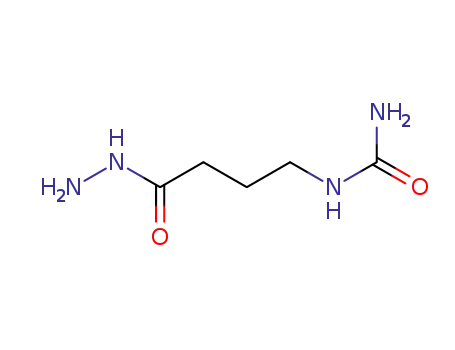 Butanoic  acid,  4-[(aminocarbonyl)amino]-,  hydrazide