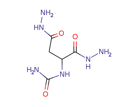 Molecular Structure of 37458-18-7 (ureidosuccinic acid dihydrazide)