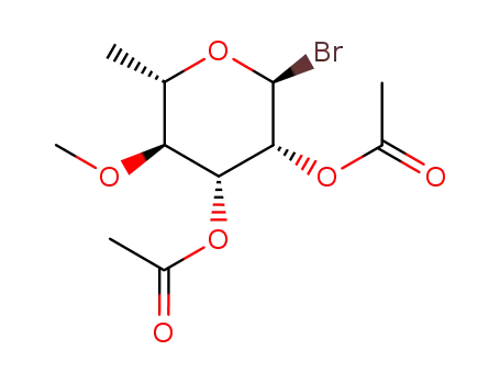 <i>O</i><sup>2</sup>,<i>O</i><sup>3</sup>-diacetyl-<i>O</i><sup>4</sup>-methyl-α-L-rhamnopyranosyl bromide