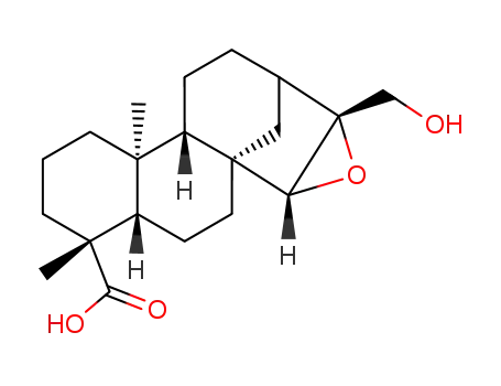 ent-15β,16β-epoxy-17-hydroxykauran-19-oic acid