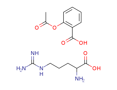 (S)-2-AMino-5-guanidinopentanoic acid coMpound with 2-acetoxybenzoic acid (1:1)