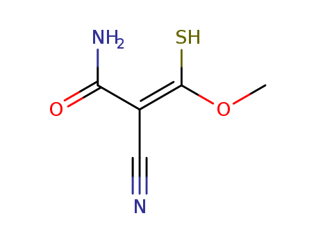 2-PROPENAMIDE,2-CYANO-3-MERCAPTO-3-METHOXY-