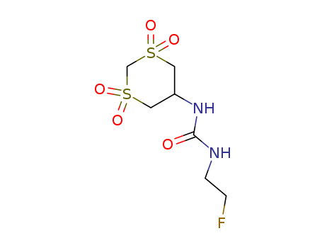 Urea,N-(2-fluoroethyl)-N'-(1,1,3,3-tetraoxido-1,3-dithian-5-yl)- cas  33021-90-8