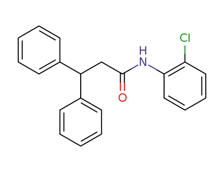 N-(2-chlorophenyl)-3,3-diphenylpropanamide