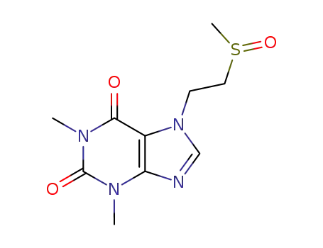 1,3-dimethyl-7-[2-(methylsulfinyl)ethyl]-3,7-dihydro-1H-purine-2,6-dione
