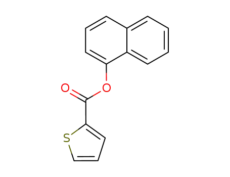 Molecular Structure of 38253-98-4 (1-naphthyl thiophene-2-carboxylate)