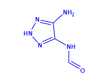 Formamide, N-(5-amino-2H-1,2,3-triazol-4-yl)- (9CI)