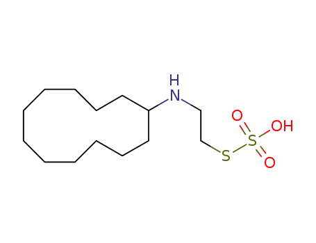 Molecular Structure of 37018-33-0 (Thiosulfuric acid S-[2-(cyclododecylamino)ethyl] ester)