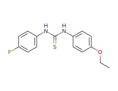 N-(4-ethoxyphenyl)-N'-(4-fluorophenyl)thiourea