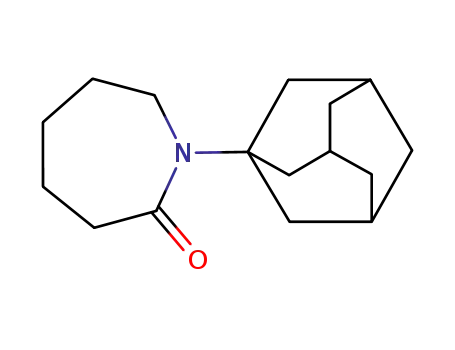 Molecular Structure of 3716-64-1 (1-(1-ADAMANTYL)AZEPAN-2-ONE)