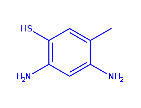 벤젠티올, 2,4-디아미노-5-메틸-