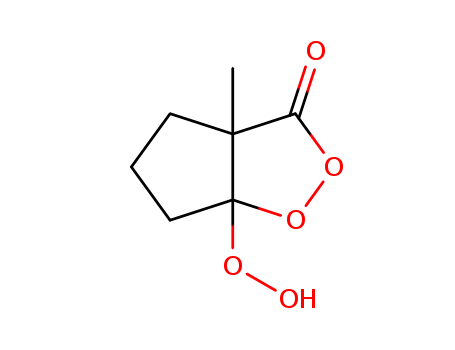Cyclopenta[c]-1,2-dioxol-3(3aH)-one,tetrahydro-6a-hydroperoxy-3a-methyl-