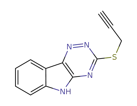 2-PROPYNYL 5H-[1,2,4]TRIAZINO[5,6-B]INDOL-3-YL SULFIDE