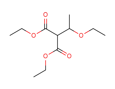 Molecular Structure of 91368-89-7 ((1-ethoxy-ethyl)-malonic acid diethyl ester)