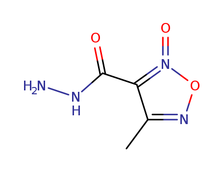1,2,5-Oxadiazole-3-carboxylicacid, 4-methyl-, hydrazide, 2-oxide cas  37895-47-9