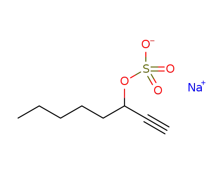 sodium rac-1-octyn-3-yl sulfate