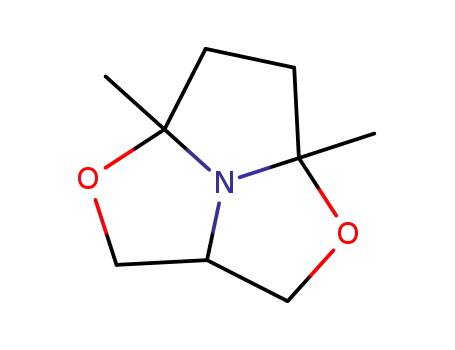 Molecular Structure of 60204-75-3 (4a,6a-dimethyl-hexahydro-1,4-dioxa-6b-azacyclopenta[cd]pentalene)